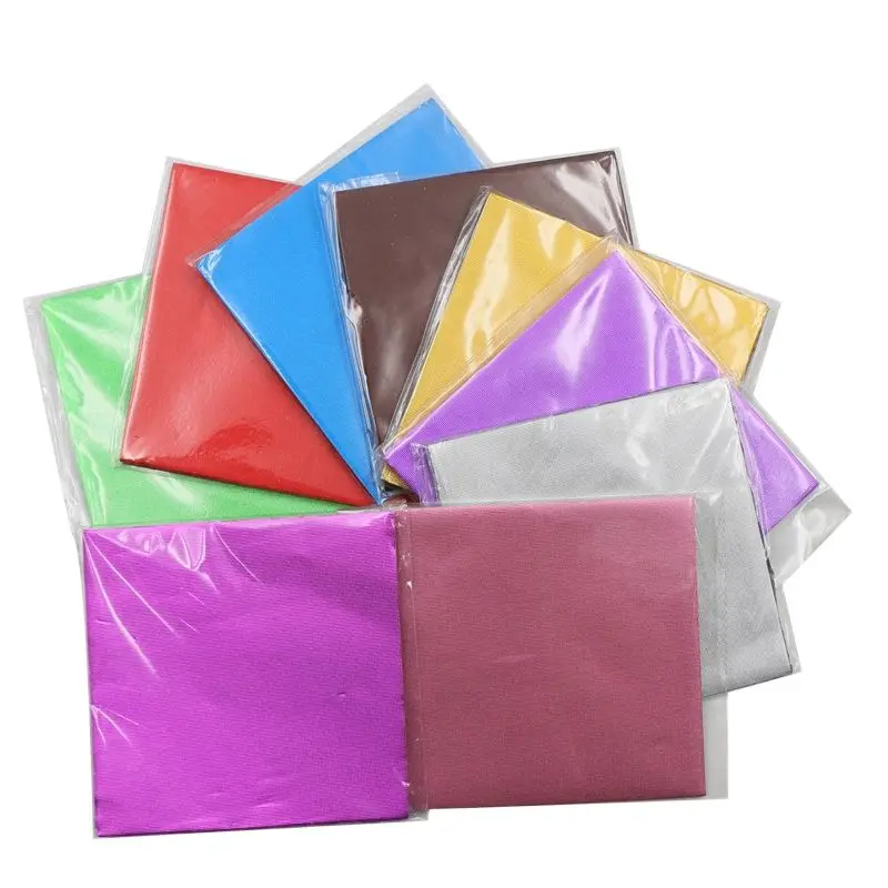 

1000 Pcs Sweets Candy Package Foil Paper Chocolate Lolly Foil Wrappers Square Wrapping Paper Candy Bags Christmas Party Favors