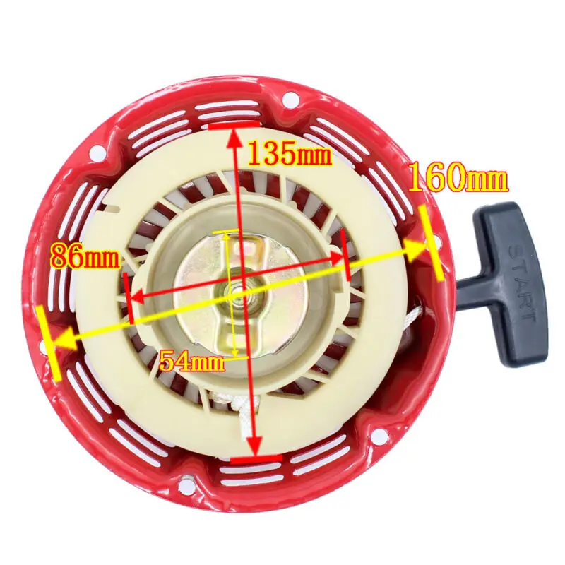 Recoil Starter Pull Start For Honda GX120 4HP/GX160 5.5HP Garden Generator Tool |