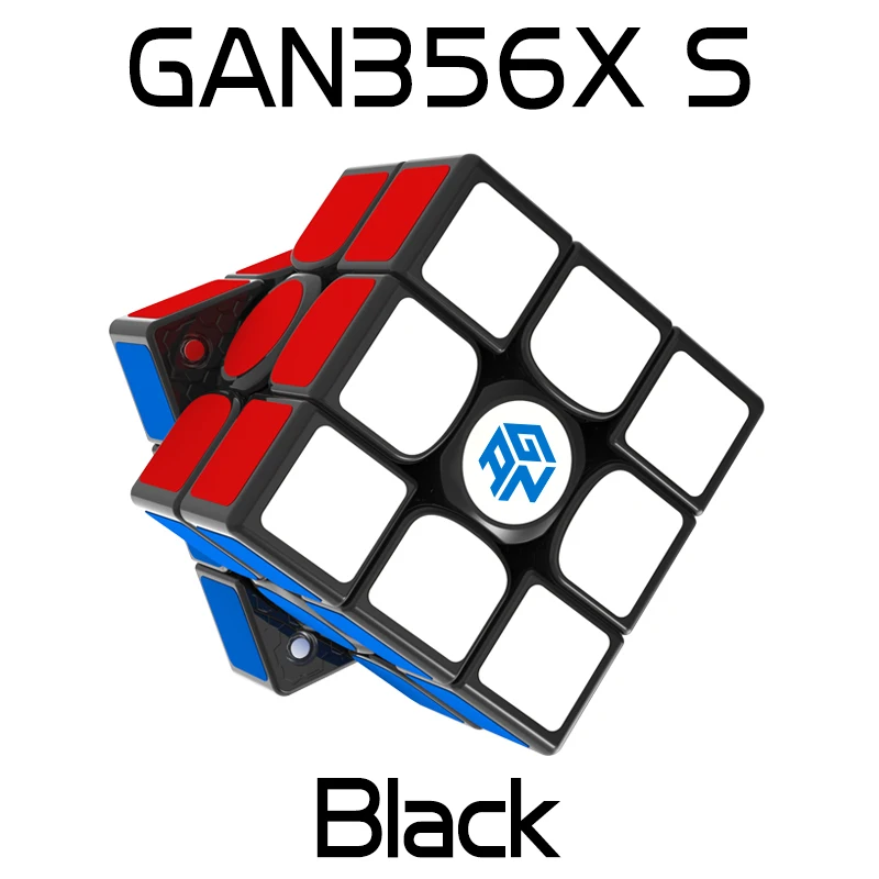 Магнитный скоростной кубик Гань GAN356 X S 3x3 профессиональные кубики волшебной