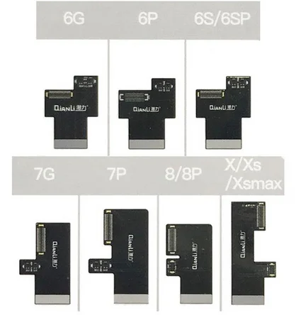 7pcs Connecting seat QianLi для iphone 6 6P 6s 6s P 7 7P 8 8p x xs xsmax I блок питания макс. контрольный кабель батарея источник питания I power MAX - Цвет: 7pcs Connecting seat