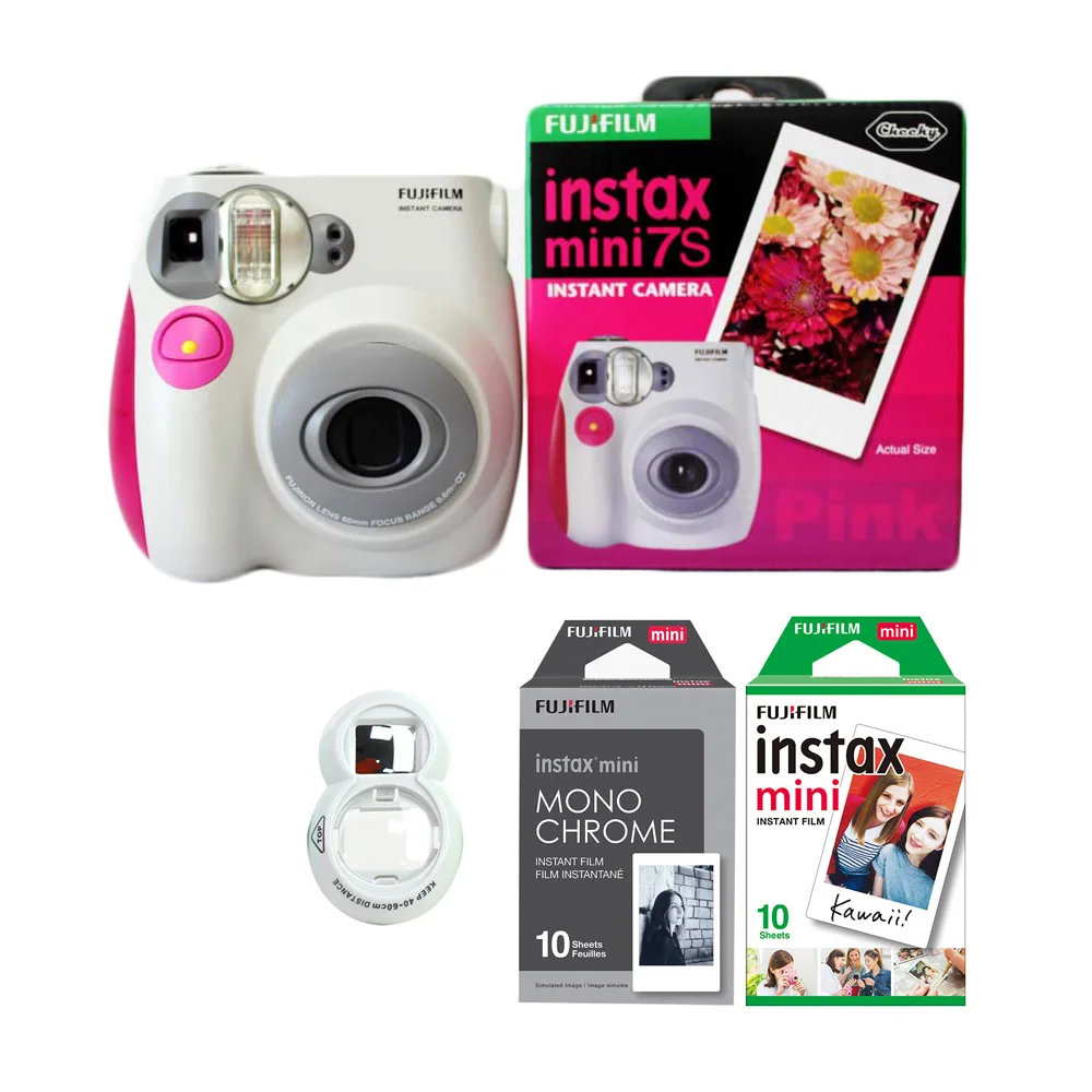Чехол-сумка для камеры Instax из искусственной кожи для моментальной камеры Fujifilm Instax Mini 7s 7c и камеры Polaroid PIC-300