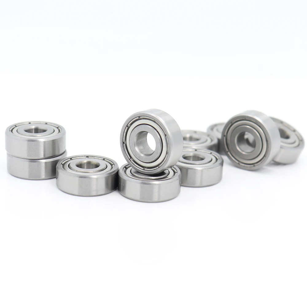 S606ZZ подшипник 6*17*6 мм (10 шт.) ABEC 1 440C ролик из нержавеющей стали S606Z S606 Z zz шариковые