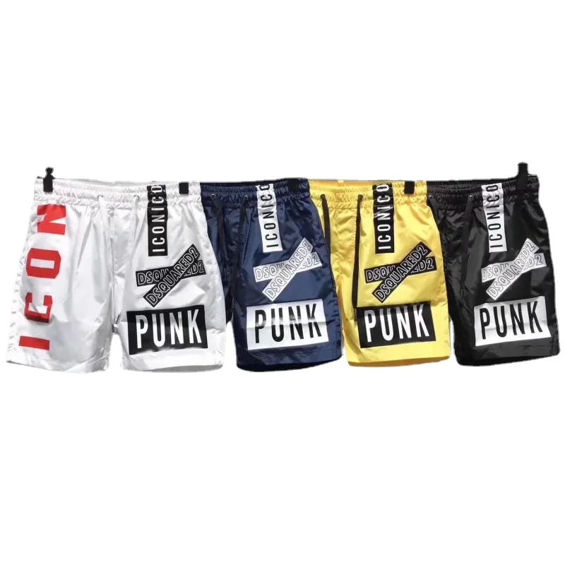 

Summer New Quick-Drying Beach Pants Men's Casual Sports Basketball Shorts Breathable Sweat Five-Point Pants