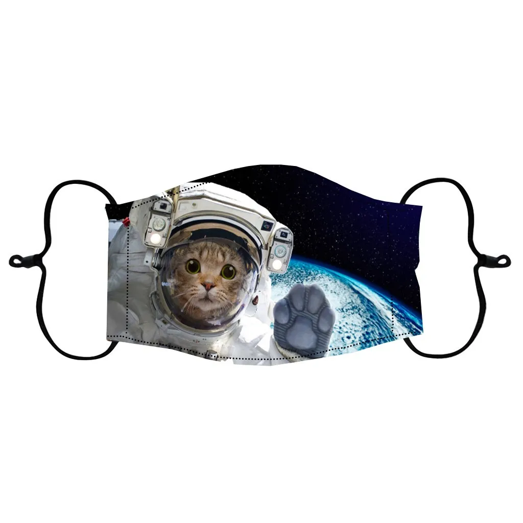 

Christmas Halloween Color Matching Windproof Fog Haze Protective Cotton Adjustable Reusable Outdoor Holiday DIY Decorations