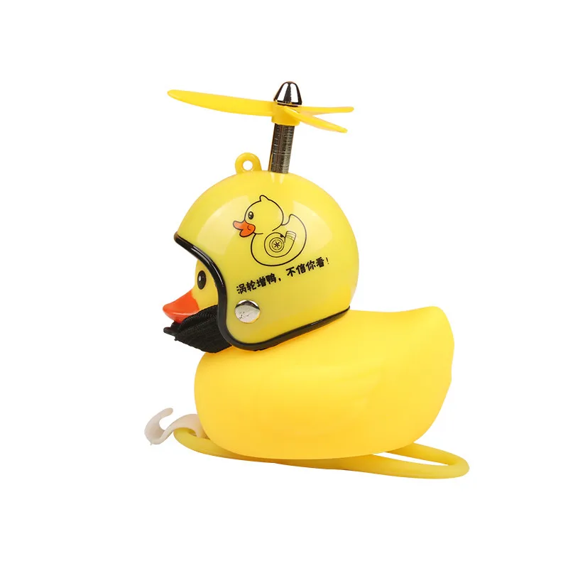 Стоящий велосипедный колокольчик &quotУтка&quot с светильник сломанный ветер