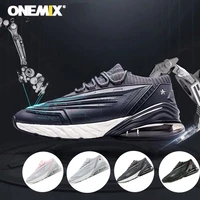 onemix 2020 men running shoes nice zapatillas athletic trainers pu sports air cushion outdoor travel trail walking sneakers