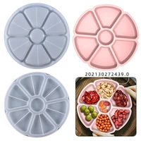 nut plate resin molds party fruit tray silicone moulds diy epoxy resin jewelry making home decoration