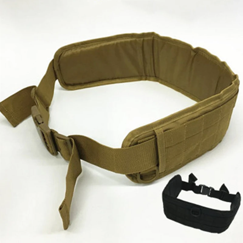 Регулируемый пояс Холщовый уличный Тактический ультра широкий боевой для спорта