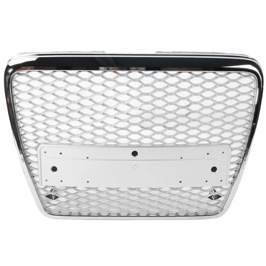 Автомобильный передний бампер Гриль Центральная решетка для Audi A6/S6 2008 2009 2010 2011 RS6