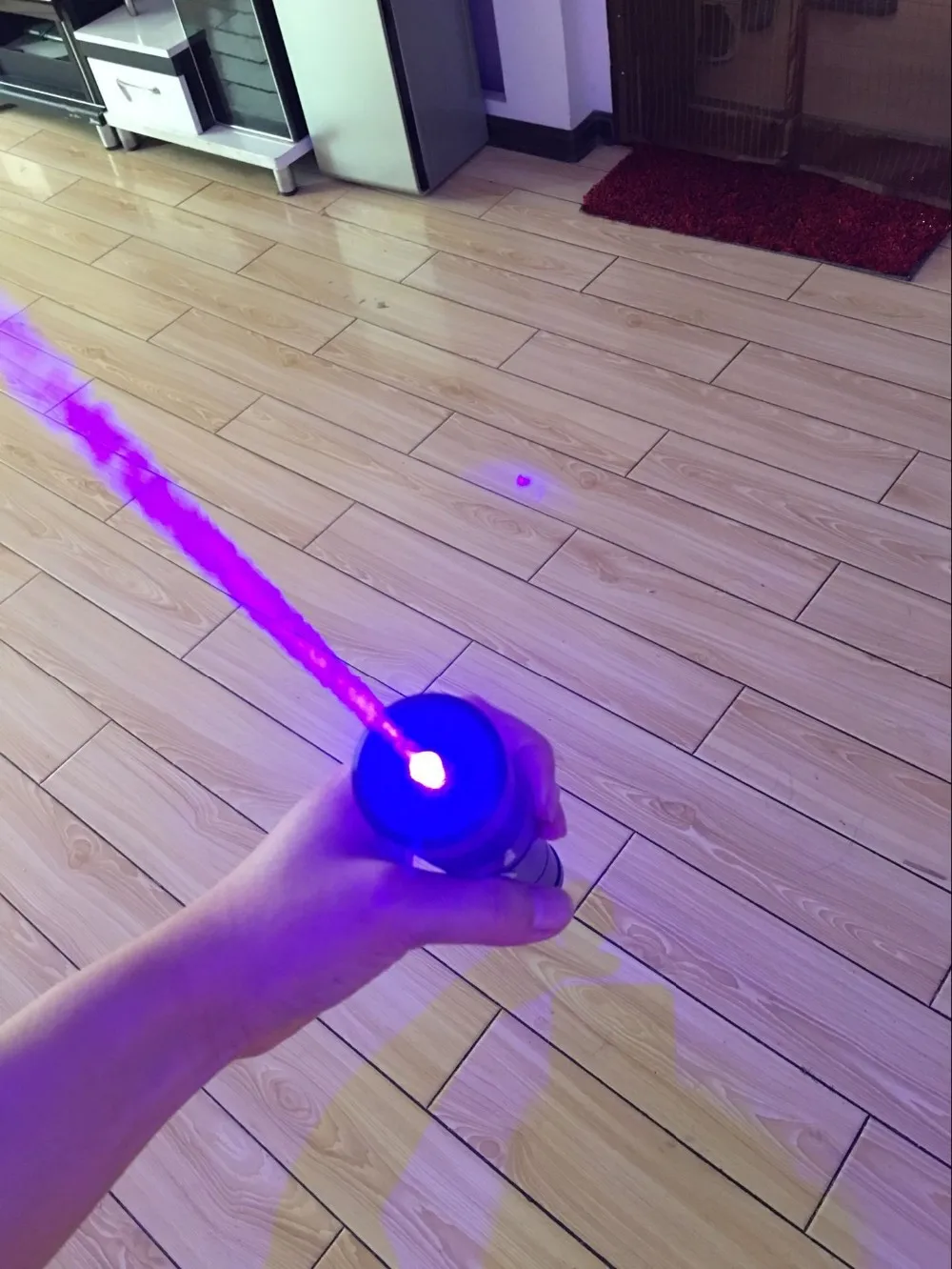 Высокомощная Военная Лазерная Синяя лазерная указка 450нм 500000 м лазерный фонарик