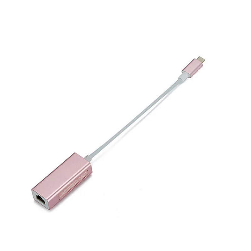10/100/1000 Мбит/с проводной USB C Ethernet сетевой адаптер Тип RJ45 сетевая карта