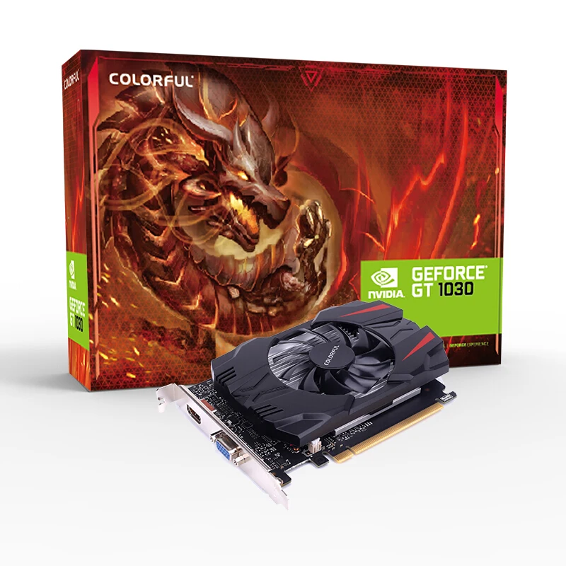 Красочные/новый оригинальный GT1030 цвета: золотистый серебристый 2 gd5 DDR5 настольный