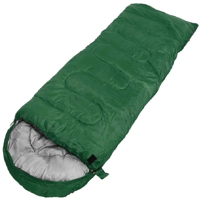 

210cm*75cm 4 Season Envelope Sleeping Bag Adult Camping Outdoor Traveling Hiking Lightweight Envelope Sleeping Backpacking New