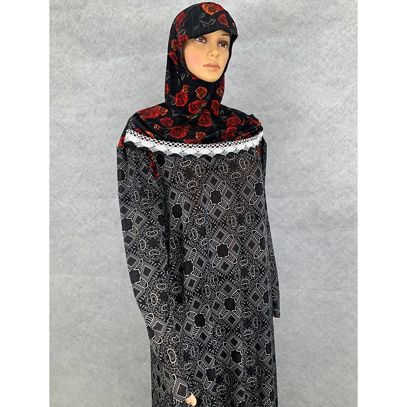 

Саудовский халат хиджаб Дубай Исламская абайя позиционирование цветочное розовое платье для мусульманской женщины марокканский кафтан ве...