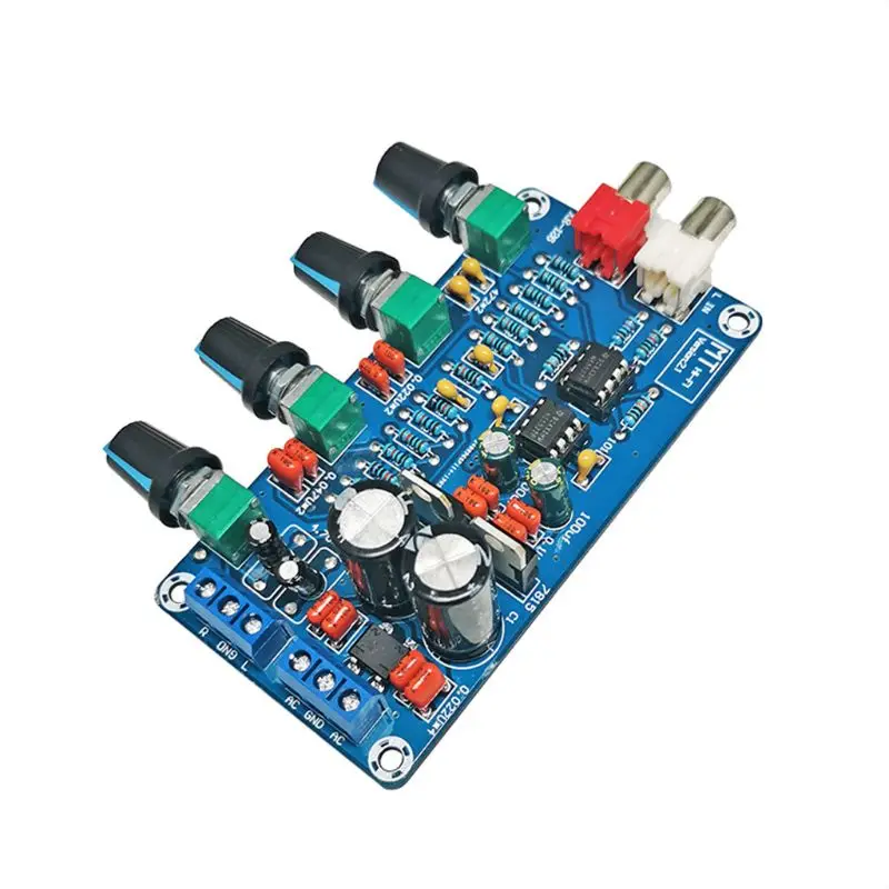 

NE5532 Amplifier Preamplifier Volume Tone Control AC Dual 15V Treble Midrange