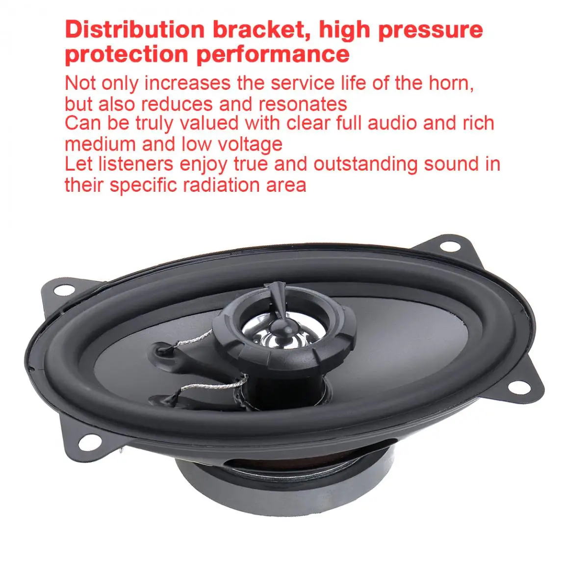 2pcs 4*6 Inch 2 Way 150W Car Speaker Automobile HiFi Audio Full Range Frequency Coaxial High Pitch Loudspeaker | Автомобили и