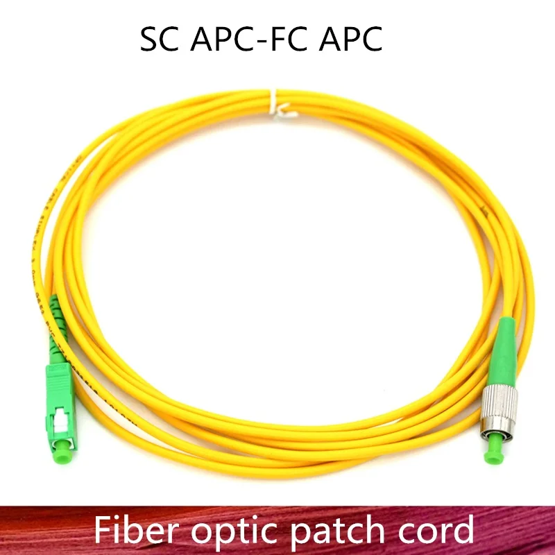SC/APC к FC/APC Волоконно-оптический патч-корд кабель диаметром 1 м/3 м/5 м/10 м/20 м/30 м