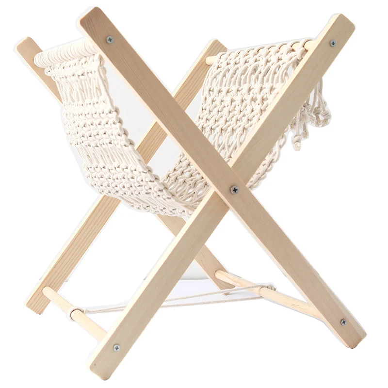 

Bohemian Wooden Handmade Macrame Rope Tapestry Hanging Wall Shelf Floating Plant Rack Macrame Stand Home Decor Ornament