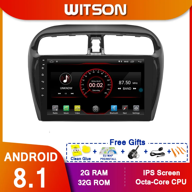 WITSON 9 &quotFULL HD сенсорный экран Android 10 0 Восьмиядерный Автомобильный GPS