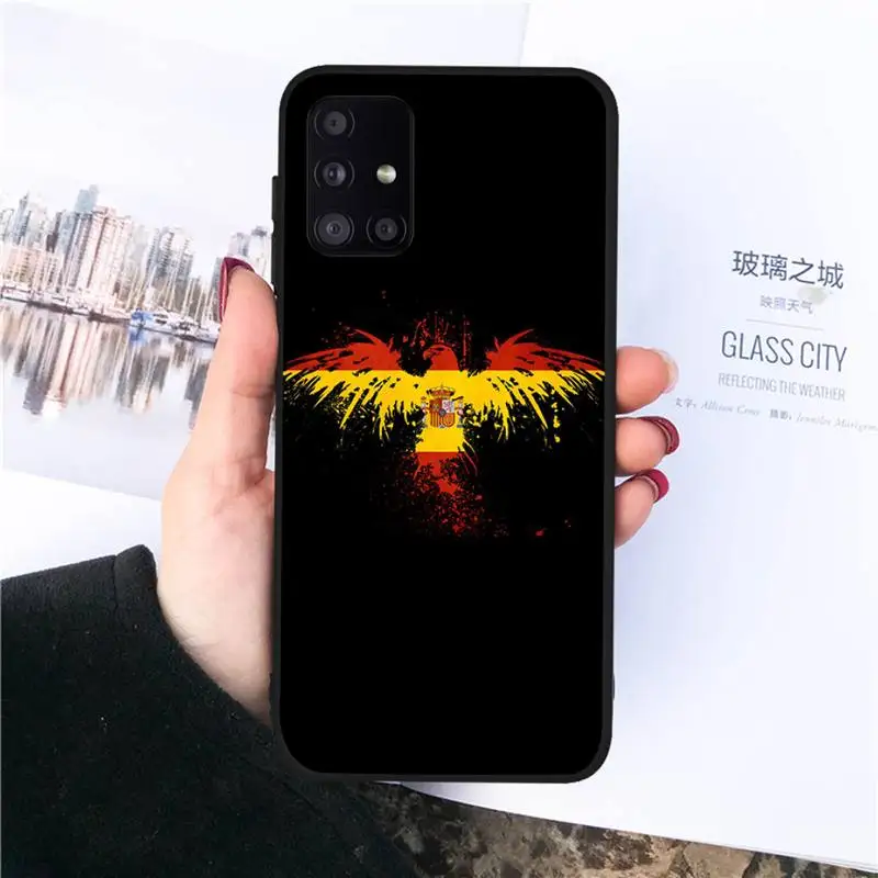 

Spain Coat of Arms Flag Phone Case For Samsung Galaxy S5 S6 S7 S8 S9 S10 S10e S20 edge plus lite