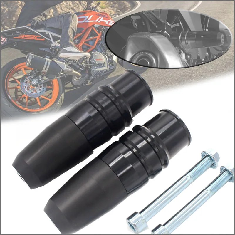 

For DUKE 125 390 790 200 690 250 DUKE390 DUKE790 RC390 Motorcycle CNC Frame Crash Protection Pads Exhaust Sliders Protector