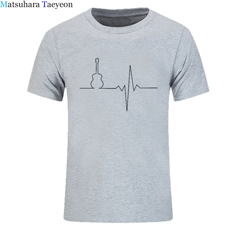 

Funny Guitar Heart Print Women Tshirt Summer Fashion T Shirt for Men Cool O-Neck Short Sleeve T Shirt Men Men Clothing