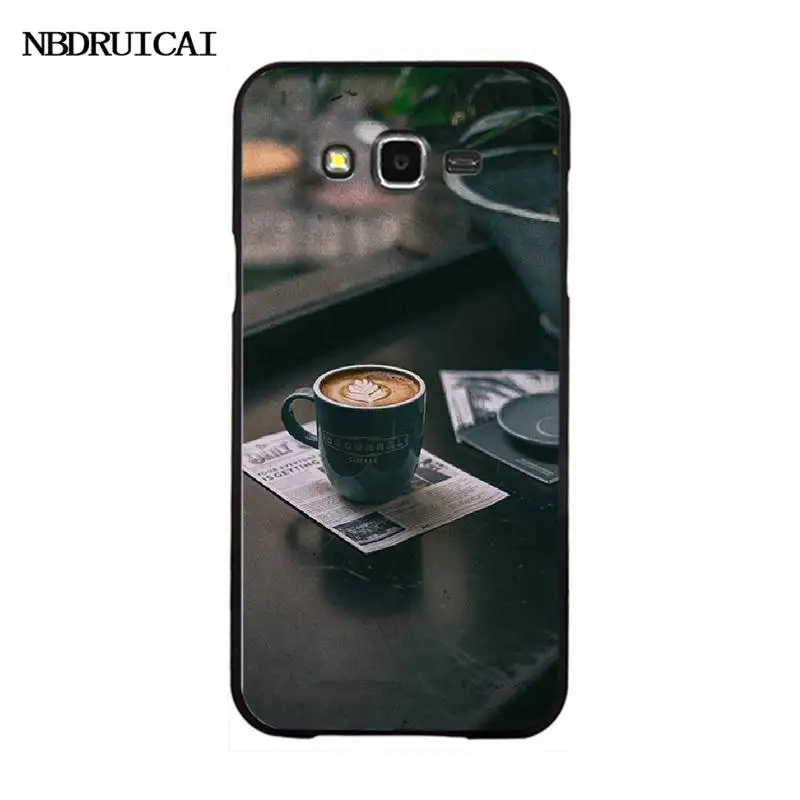 PENGHUWAN A cup of coffee Phone Case Cover For Samsung Galaxy J7 J8 J3 J4 J5 J6 Plus 2018 Prime | Мобильные телефоны и