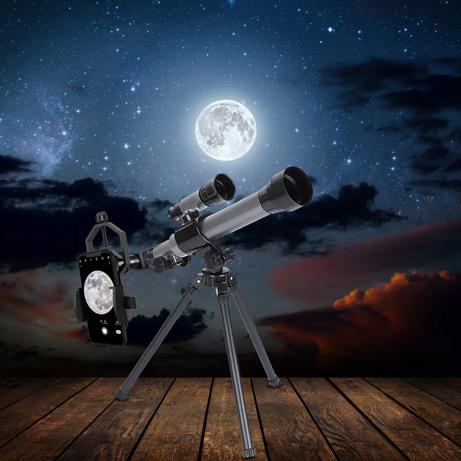 

Easy For Beginners To Assemble Use Children's Scientific Astronomical Telescope Toys High Magnification Monocular Magnifications