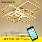 Современный светодиодный потолочный светильник, черно-белый, люстры, потолочные светильники светодиодов, Светильники для гостиной, спальни, столовой, кухни, люстры