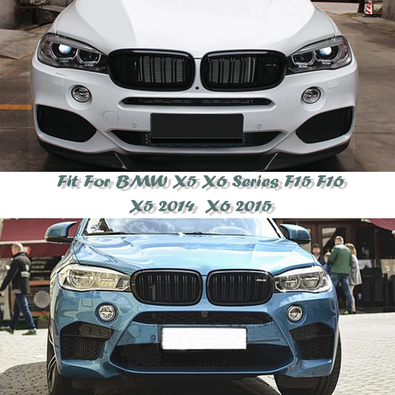 Решетки для BMW X5 F15 X6 F16 2014 2015 2016 2017 M|Гоночные решетки| |