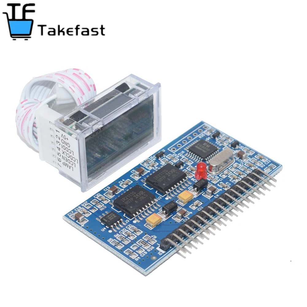 10PCS DC-DC DC-AC Pure Sine Wave Inverter Generator SPWM Boost Driver Board EGS002 &quotEG8010 + IR2110&quot Module +LCD | Электронные