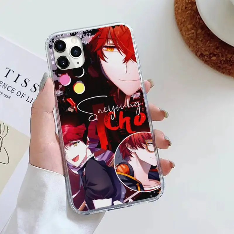 

707 Mystic Messenger Japan anime coque cover funda Phone Case For iphone 12 5 5s 5c se 6 6s 7 8 plus x xs xr 11 pro max