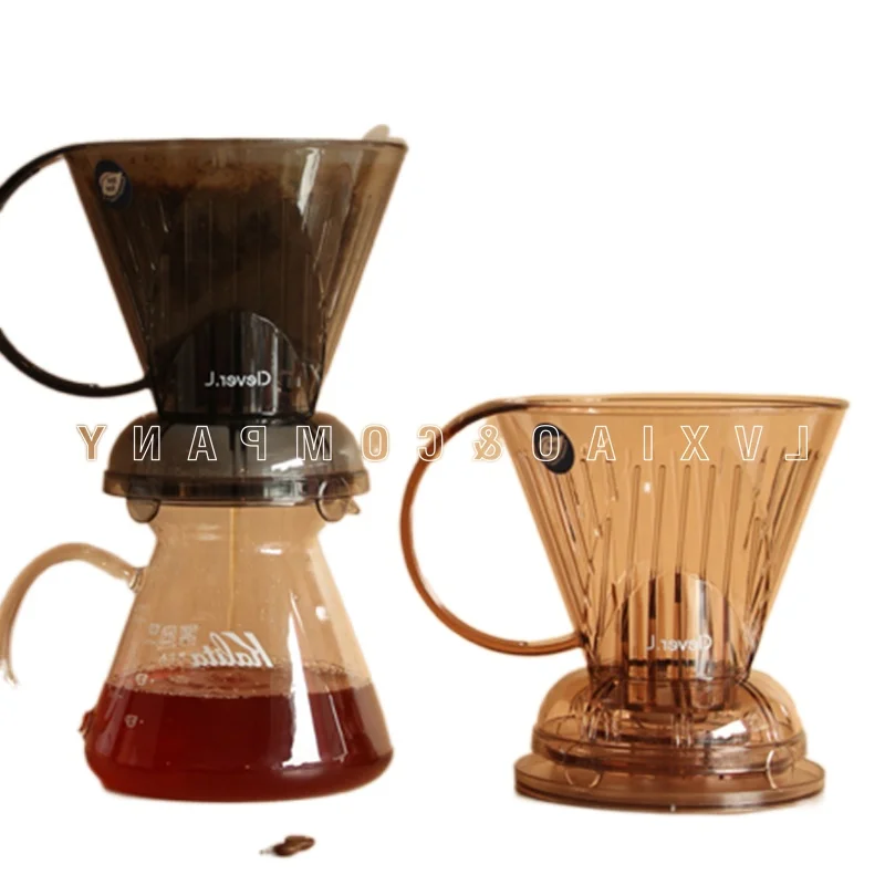 

2-4/4-7 Cups Coffee Immersion Dripper Clever Coffee Dripper Reusable for Travel or Home Use /Perfect for Pour Over Coffee