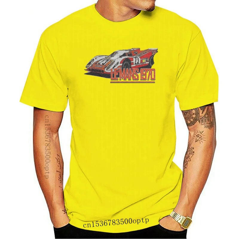 

Новинка, Классическая Серая Футболка LE MANS 1970 гоночный MCQUEEN в стиле ретро