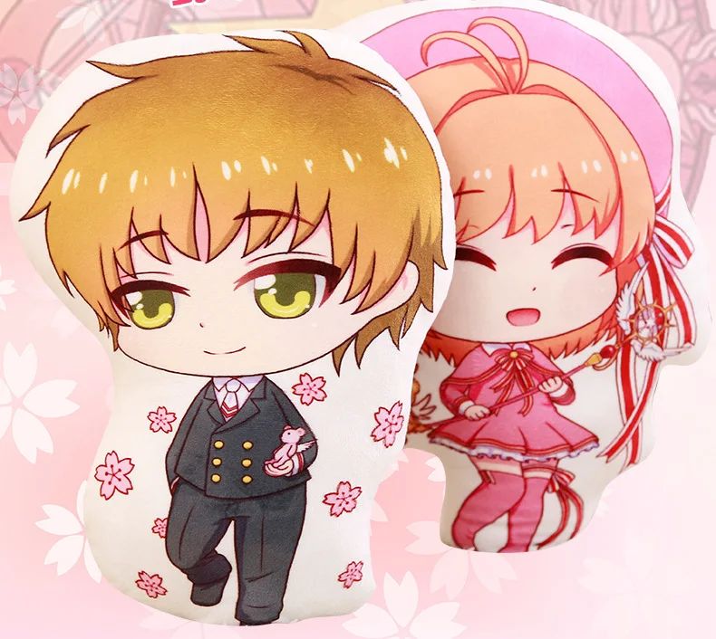 Японская плюшевая аниме кукла Сакура XIAORAN Sakura мягкие игрушки из аксессуары для
