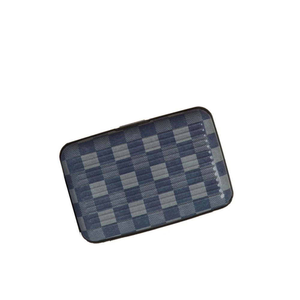 

Biggdesign Patterned Metal Lid Business Card Holder
