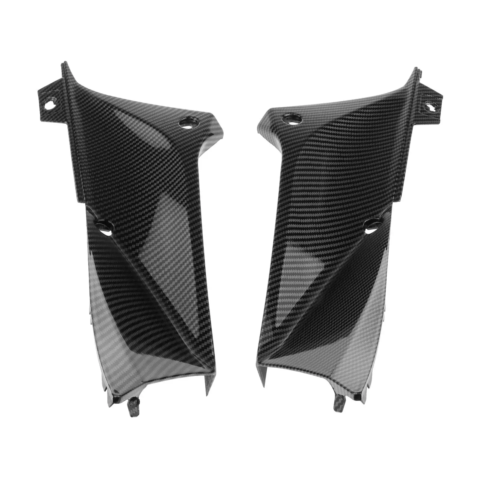 

Motorcycle ABS Plastic Carbon Fiber Exhaust Pipe Heat Shield Side Covers Panels for Yamaha YZF R1 2002 2003