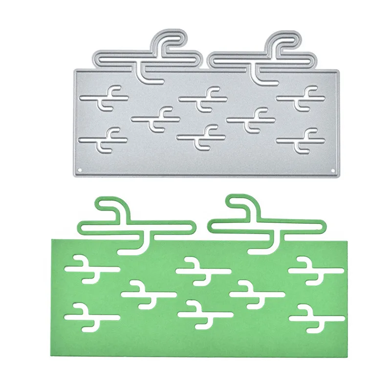 Eastshape Cactus Border Metal Cutting Dies Rectangle Stencils for DIY Scrapbooking Embossing Paper Cards Die Photo Album Making | Дом и сад