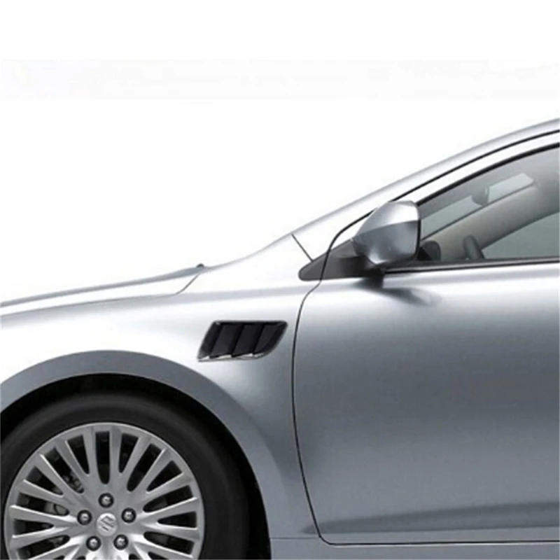 1 пара автомобиля воздухозаборник поток Вентиляционное крыло декоративные