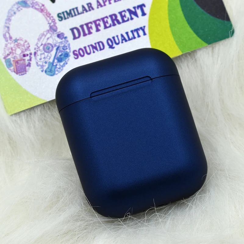 Красочные Bluetooth наушники Tws Inpods i12 стерео Беспроводная гарнитура бас Спорт Музыка наушники с микрофоном для iphone и смартфонов