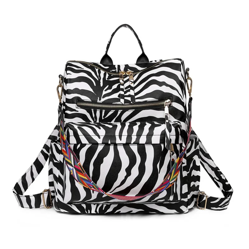 

Prints Backpack For Girls Purse For Women Gym Hiking Outdoor Travel Straps Leisure Shoulder Tote Bags With Guitar Strap JT250036