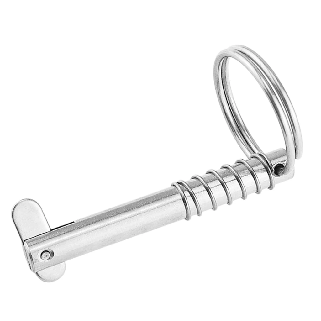 

Stainless Steel Boat Hinge Marine Kayak Spring Accessories- Quick Release Pin,