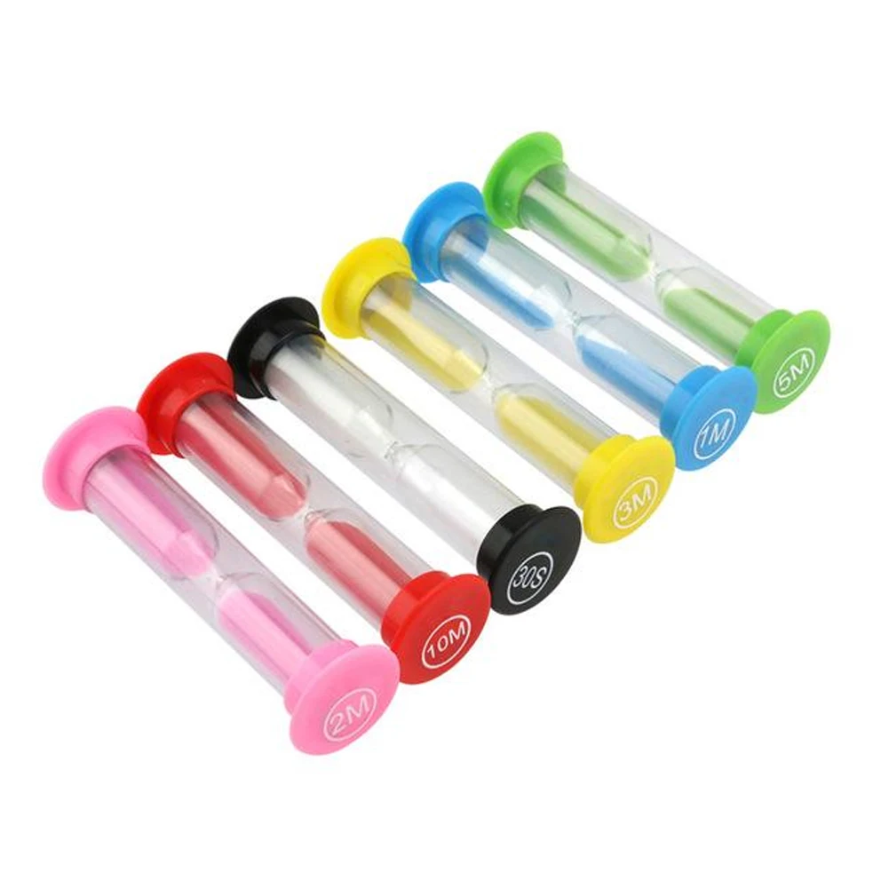 

30second/1minute /2minutes/ 3minutes /5minutes /10minutes Colorful Hourglass Sandglass Sand Clock Timers