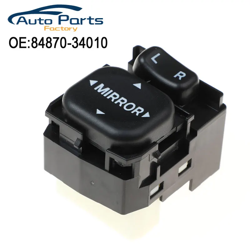 

84870-34010 Power Mirror Control Switch Folding Rear View Power Mirror Button For Toyota Rav4 Vios Camry Scion Lexus 84872-52030