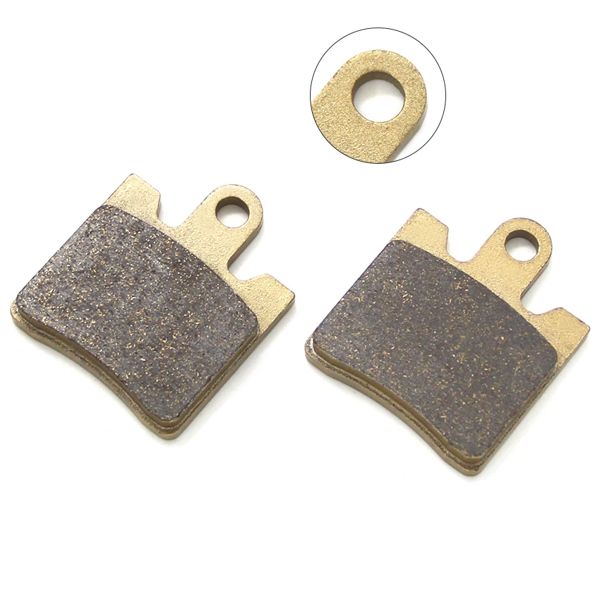 

2 pcs of front brake pad parts replacement for KAWASAKI SC 250 A1 Epsilon 59300 14870 14880 43082 S002 59301 14810 14820