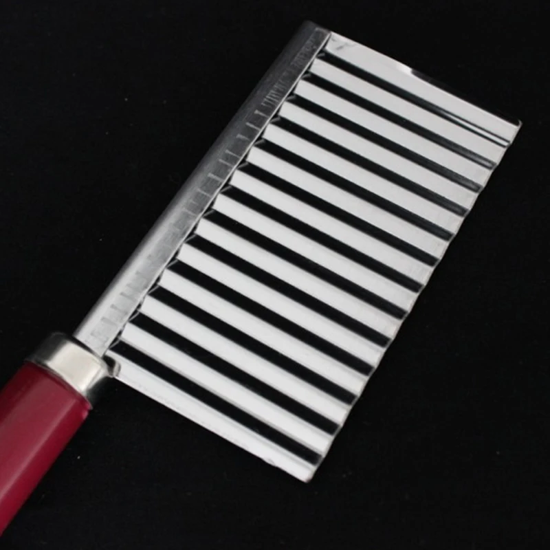 Кухонные ножи из Нержавеющей Стали С Вырезанным узором для резки овощей