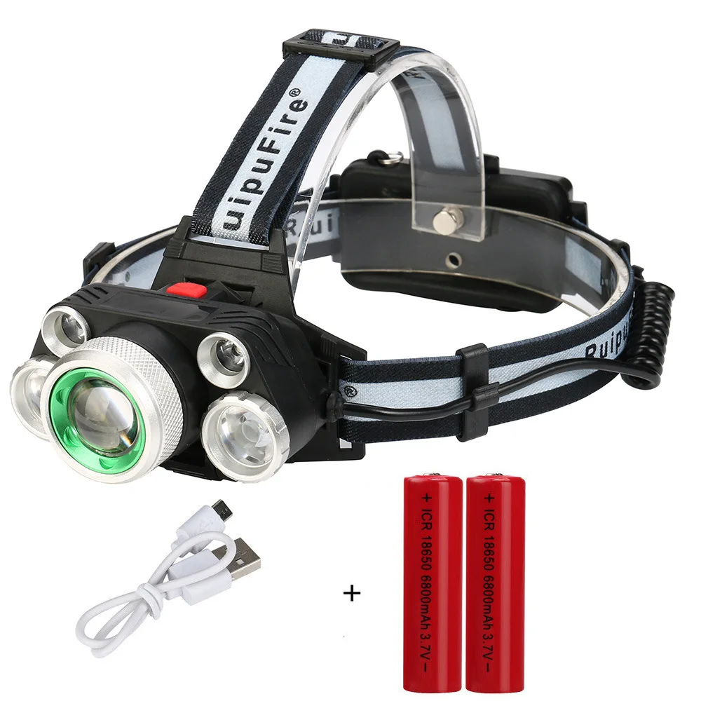 

Налобный светильник T6 + XPE, регулируемый налобный светильник с крассветильник том для охоты и рыбалки