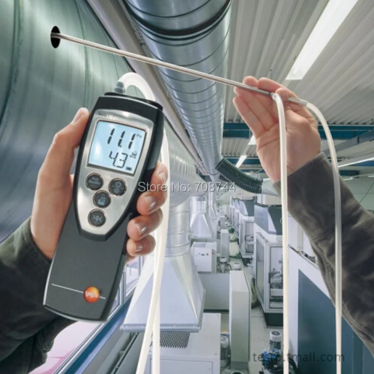 Дифференциальный измеритель давления Testo 512 для 0-200 hPa 0560 5128 | Инструменты