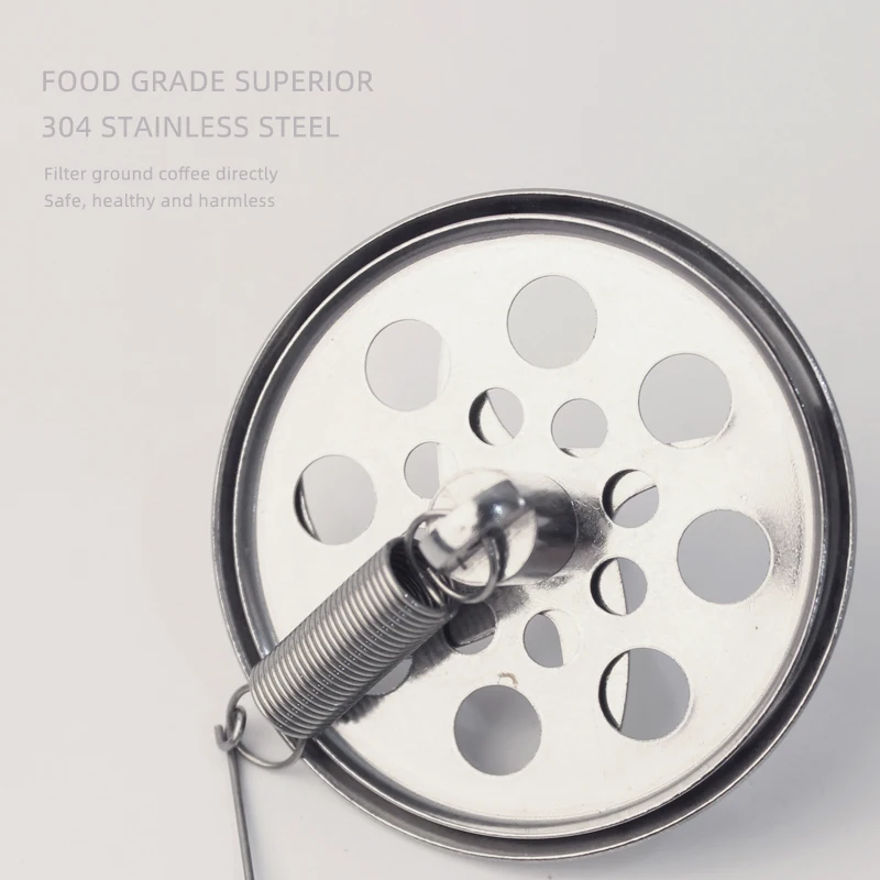 Портативный фильтр для кофе Универсальный из нержавеющей стали сифона Hario
