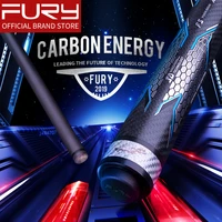 fury 58 pool cue stick billiard carbon energy break cue carbon fibre shaft powerful punch cue fashionable digital decal butt